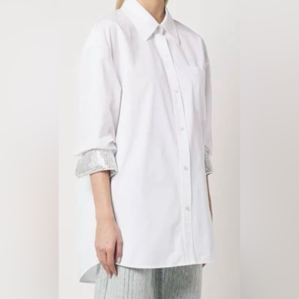 Alexander Wang White Button Down Shirt